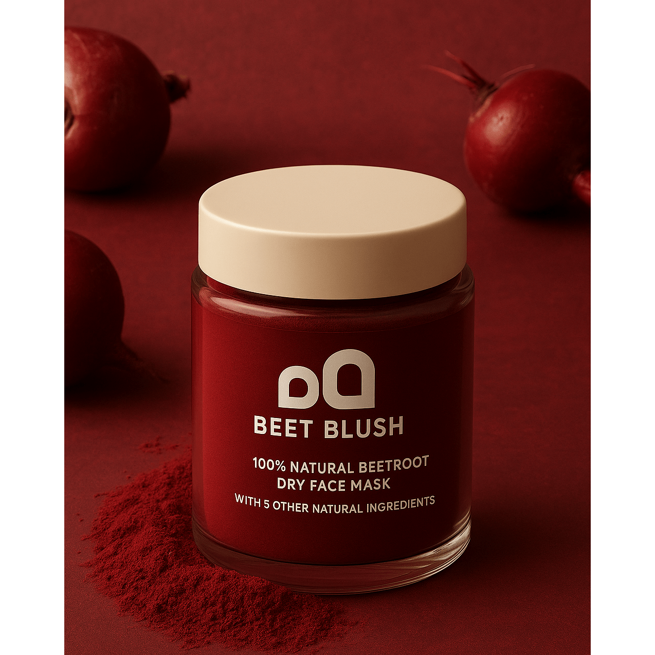 Beetroot Blush 100% Natural Face Mask - Beet Blush